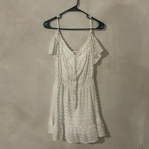 Off The Shoulder - White Dress